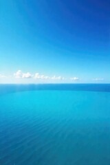 Fototapeta premium A breathtaking panorama of a cloudless azure sky, stretching to the horizon Perfect for travel, weather, or nature themes The vibrant blue is unspoiled and serene , clear skies, calm, clean