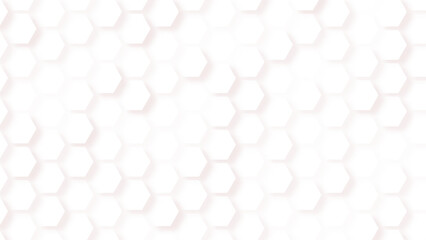 Abstract cube hexagon shape background. Vector banner design. Hexagons pattern. Geometric abstract background with simple hexagonal elements. 