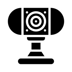 webcam glyph icon