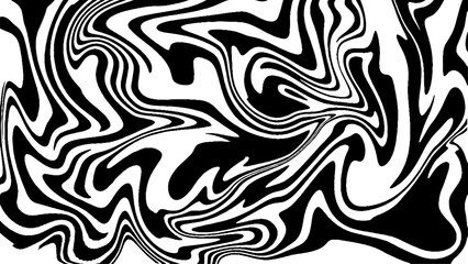 Bright Repeat Fluid Paint Pattern. Pastel Seamless Acrylic Vector Texture. White Seamless Aqua Graphic Print. Black Repeat Modern Vector Wave. Repeat Wallpaper.