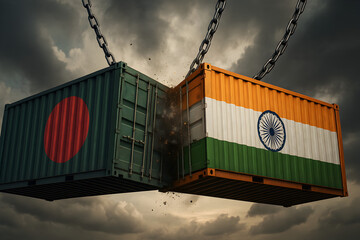 Bangladesh-India Cargo Collision Risk Visualization