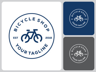 bicycle logo vector design