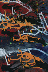 Colorful Abstract Fluid Art Background with Organic Texture and Vivid Details
