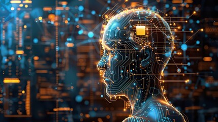 Smart AI workspace assisting employees in automating routine tasks