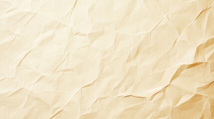 Fototapeta premium Creamy Textured Wrinkled Paper Background