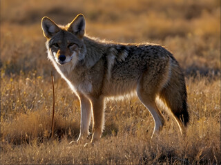 Fototapeta premium wolf in the wild