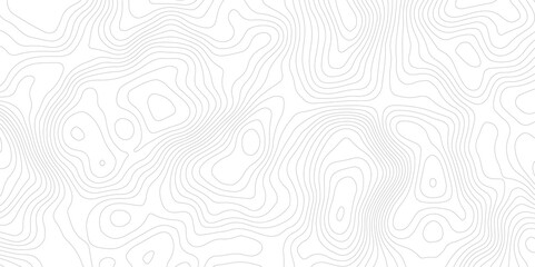 Abstract topography contour map line and modern wavy map line design, digital print terrain lines texture vector white background.	