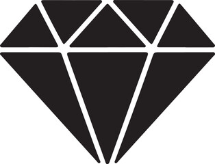 Diamond icon Different shapes of diamond cuts. Dimond icon set in flat style