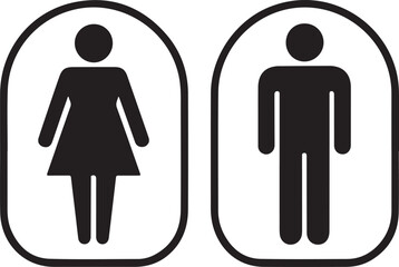 people icons – man and woman.
