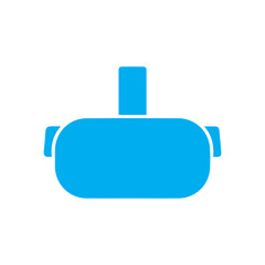 Virtual reality colored icon