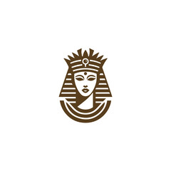 Queen cleopatra logo