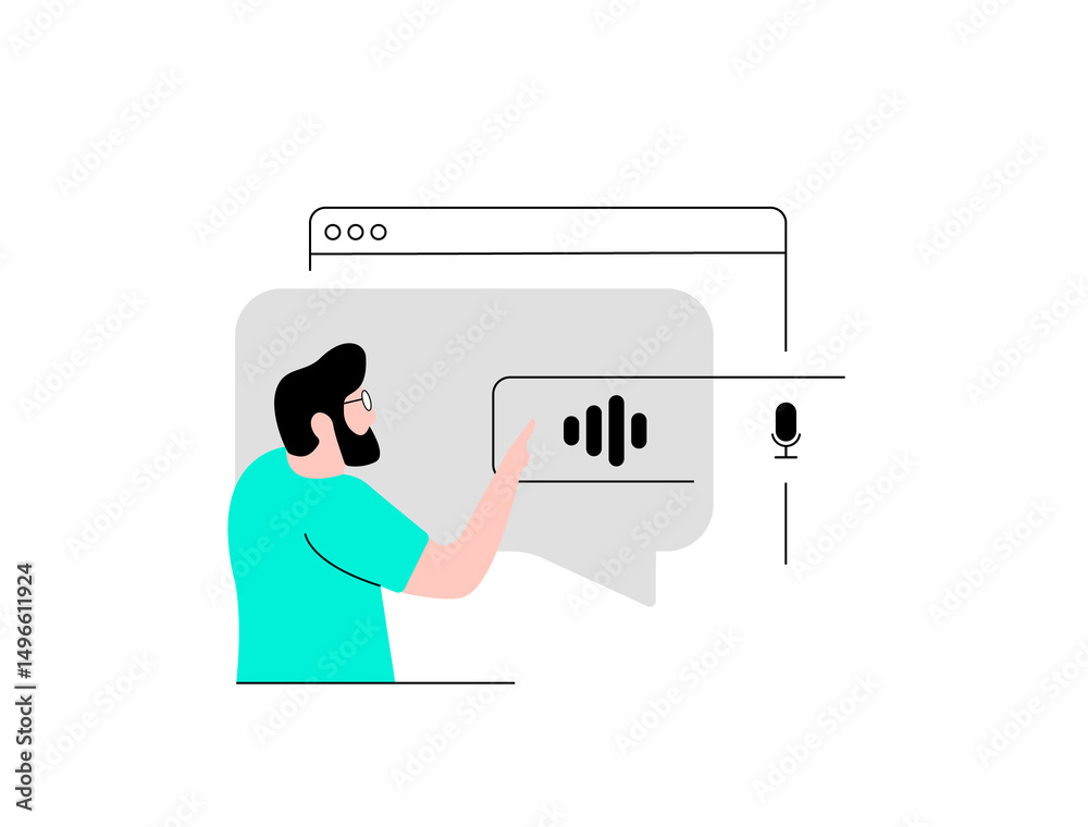 Poster voice search optimization with natural language queries, speech recognition, structured data and seo