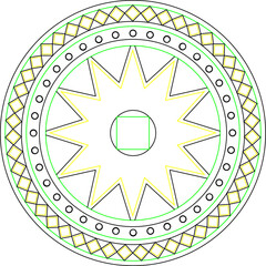 vector illustration sketch image silhouette design decoration ornament background abstract modern vintage 