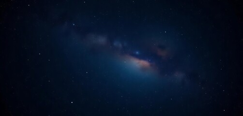 Obraz premium Vast, dark night sky textured with constellations, ample copy space, astronomy, purple