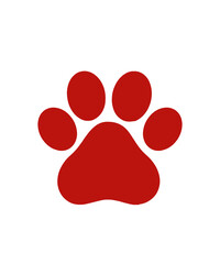 dog paw cat paw pet lover 