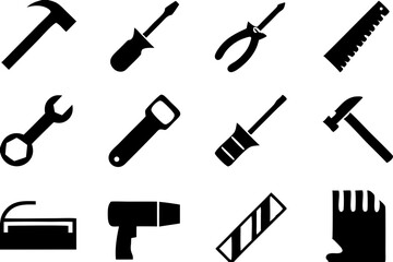 tools icon set
