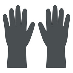 Obraz premium Gloves medical equipment, Healthcare tools illustration, hospital design sublimation 