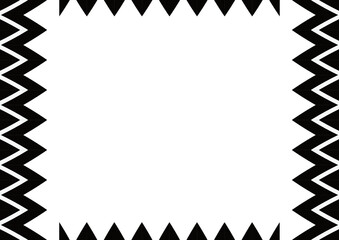 Traditional Indonesian batik for decorating a4 landscape certificate, diploma, announcement, advertisement