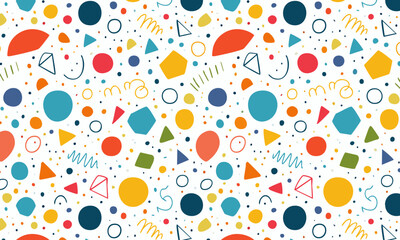 Energetic Geometric Background for Youthful Projects