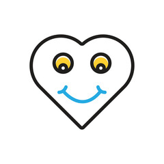 Obraz premium Multi color icon for wonderful