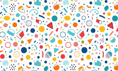 Energetic Geometric Background for Youthful Projects