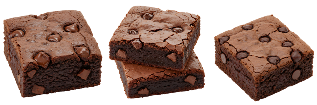 濃厚チョコチップブラウニー美味しさ満点