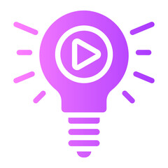 idea gradient icon