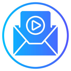 mail gradient icon