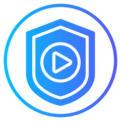 security gradient icon