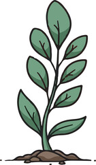 vector illustration of a tree