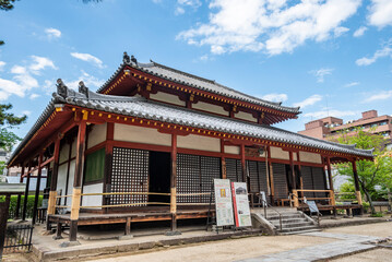 Naklejka premium 真言律宗総本山 西大寺四王堂(観音堂) 奈良県奈良市