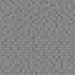 Fototapeta premium Gray square mosaic tile design