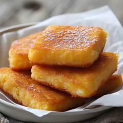 Crispy Fried Cornbread (Hoecakes Style) 