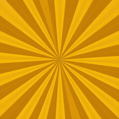 Obraz premium Yellow and orange sun rays