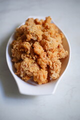 Crispy fried chicken 