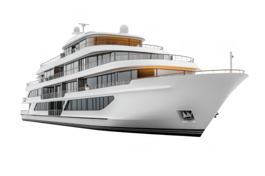 Luxury yacht in marina aerial view realistic 3d render nautical environment modern design concept for travel enthusiasts