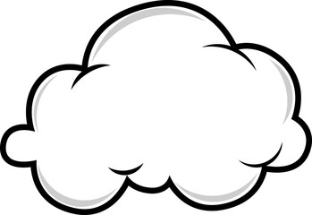 Cartoon Comic Cloud Illustration