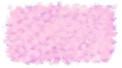 ピンクが印象的なにじみのある手描き墨アート3 抽象的