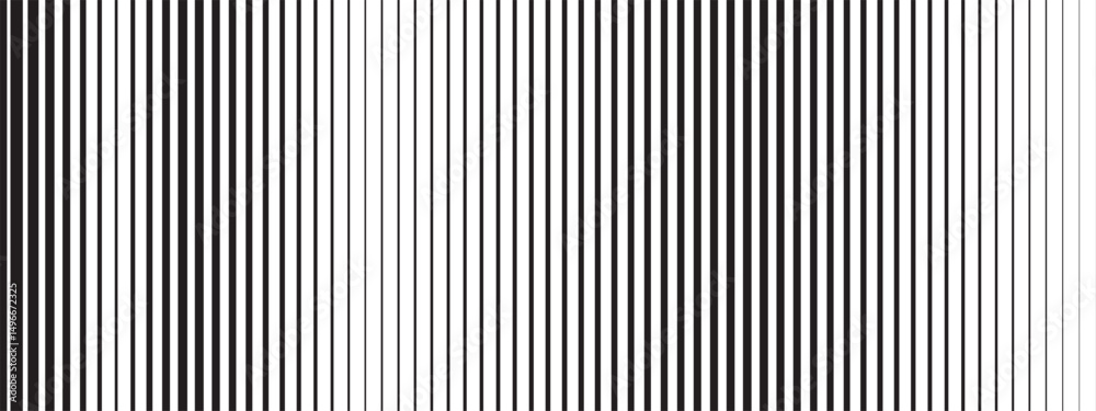 Aufkleber vector stripe sequence combining line and pattern. the fade progression with black and white builds 