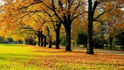 autumn in the park