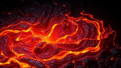 fire flames on black