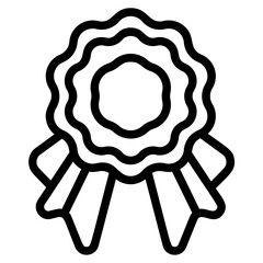 Medal reward Line Icon