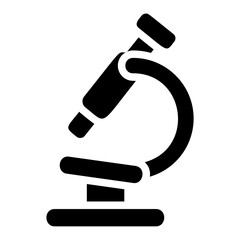 Microscope Solid Icon