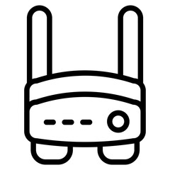 Router Line Icon