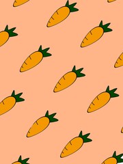 seamless background with leaves