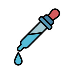 Lab, pipette, Hospital and medical care icon