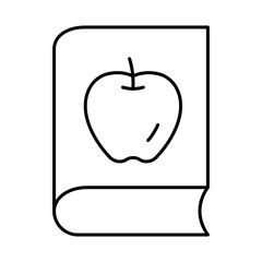 Books Line Icon Editable Stroke. Education, Study, Library, Reading, Science, Student, Graduation, Bookstore Icons Vector Illustration