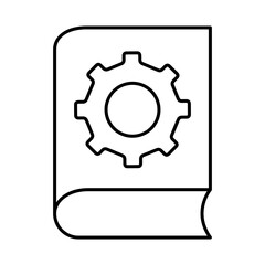 Books Line Icon Editable Stroke. Education, Study, Library, Reading, Science, Student, Graduation, Bookstore Icons Vector Illustration