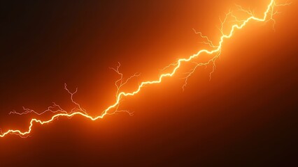 lightning in the night