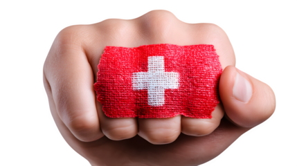 Faith-based healing approaches adapted for conflict-related trauma isolated on Transparent Background